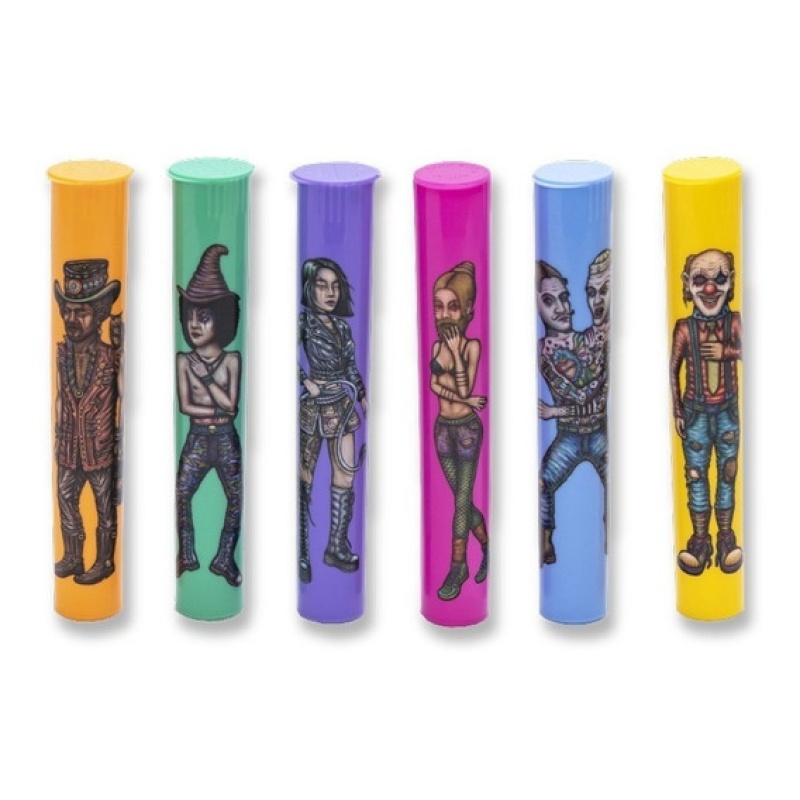 Porta Cigarro Cone Tubes Lion Rolling Circus